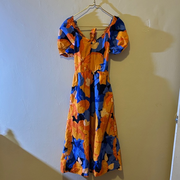 Colorful Floral Maxi Dress - Picture 1 of 5